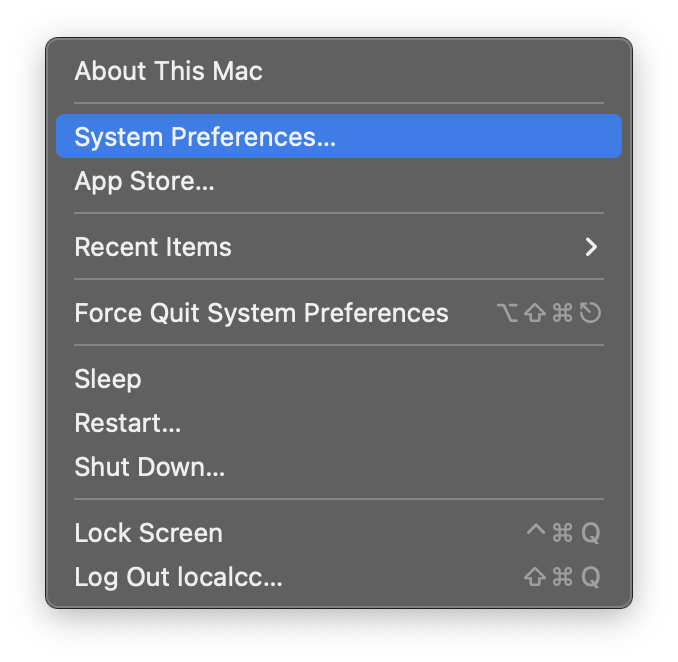 Mac sound settings